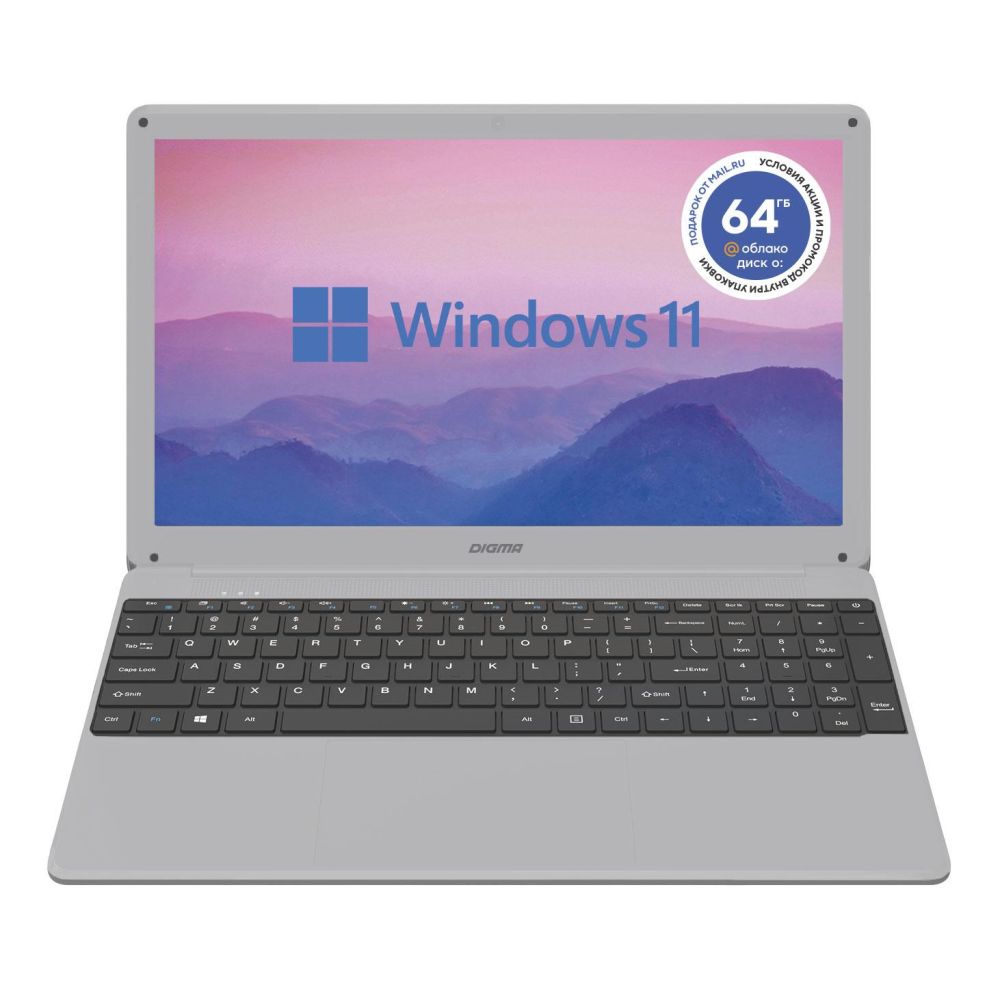 Ноутбук Digma EVE 15 P417 (dn15p3-8cxw01) (Intel Core i3 10110U 2100MHz/15.6