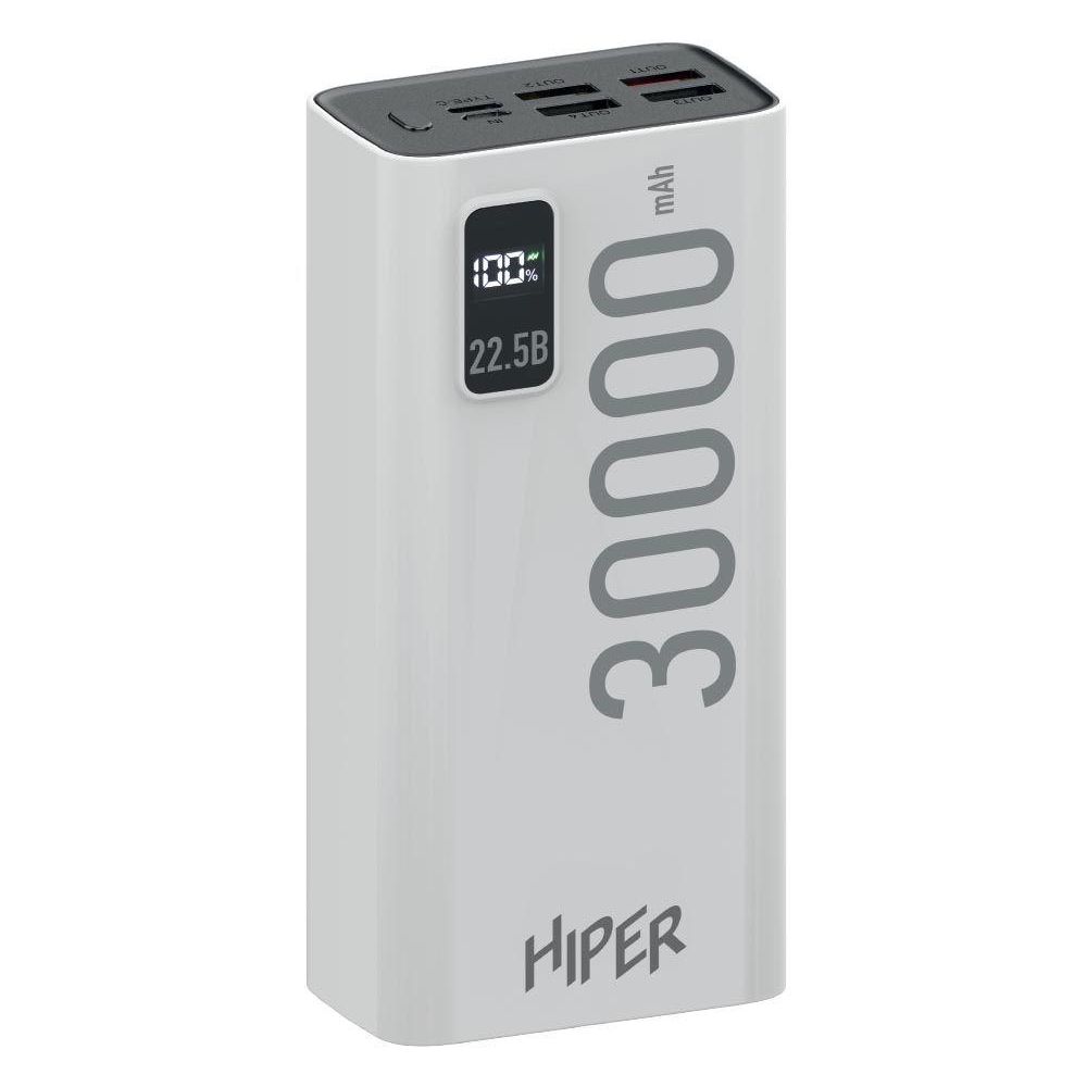Внешний аккумулятор (Power bank) Hiper EP 30000 белый