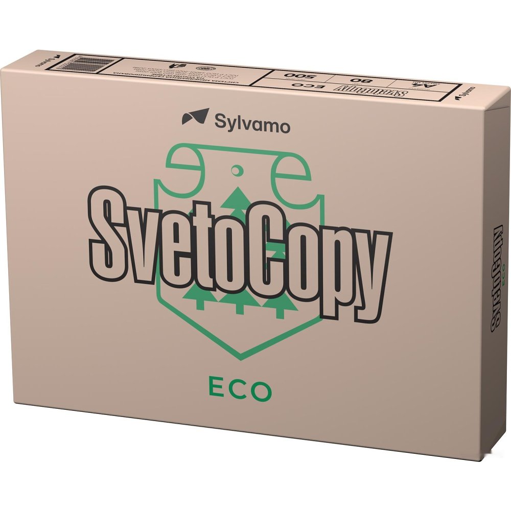 Бумага Svetocopy ECO, A4, 80г/м2, 500л ECO, A4, 80г/м2, 500л - фото 1