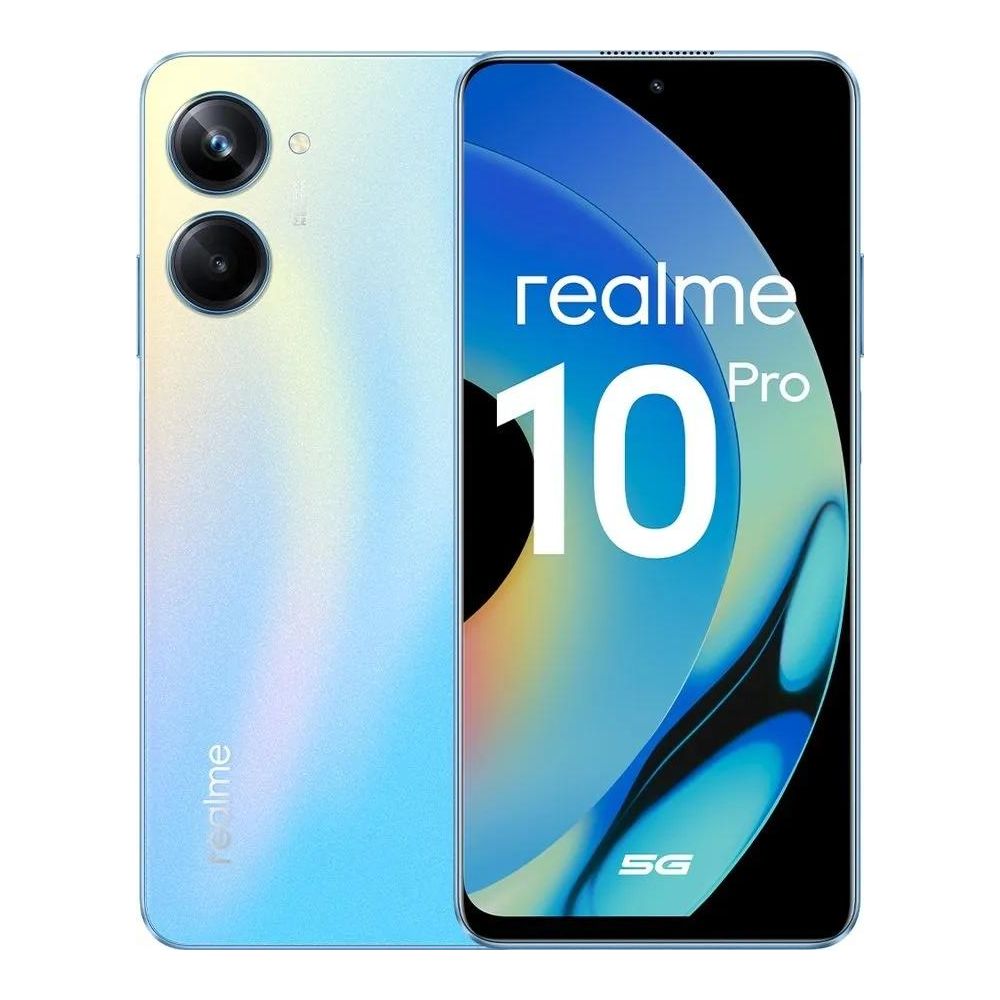 Смартфон Realme 10 Pro 8/128Gb голубой 10 Pro 8/128Gb голубой - фото 1