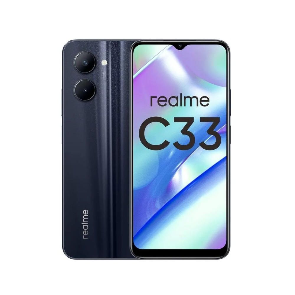 Смартфон Realme C33 32Gb чёрный