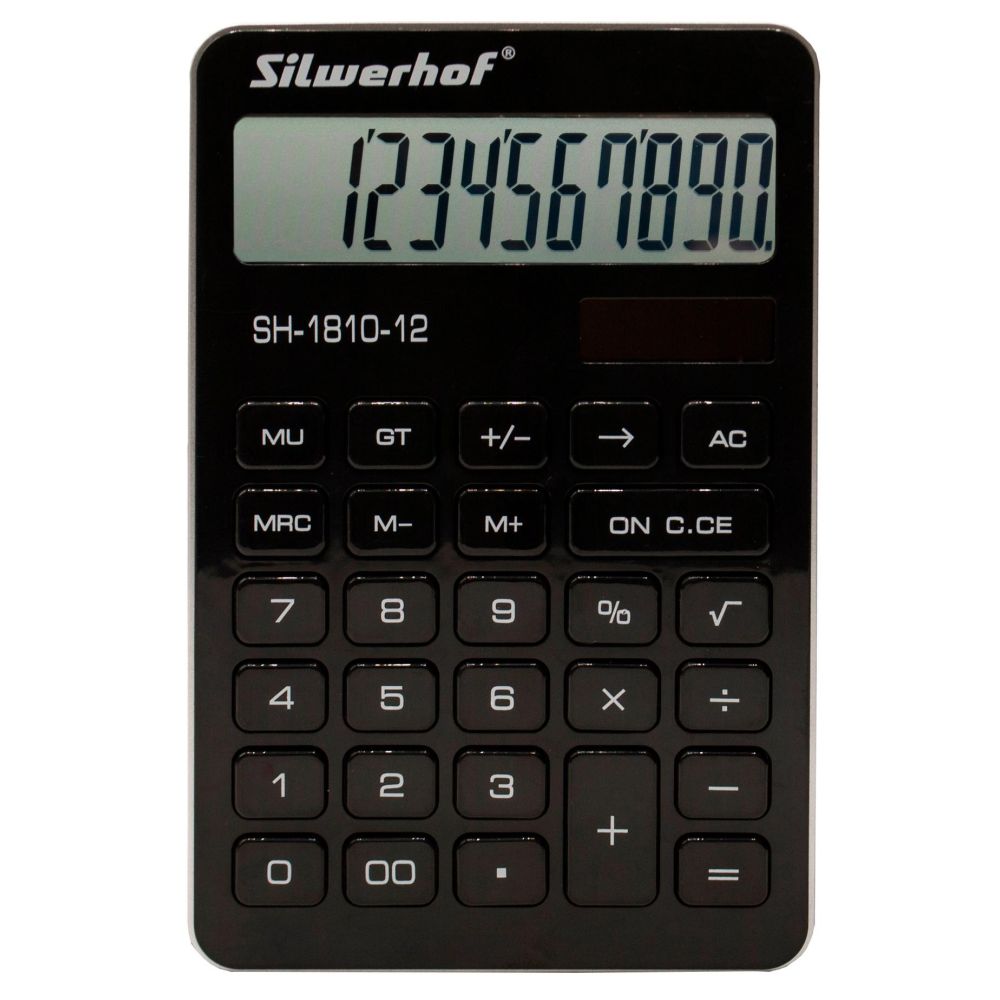 Калькулятор настольный Silwerhof SH-1810-12