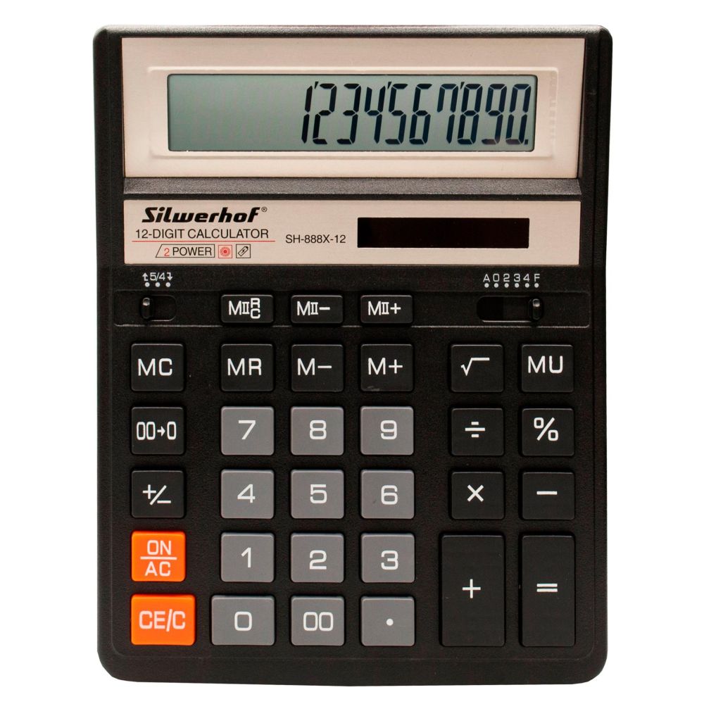 Калькулятор настольный Silwerhof SH-888X-12