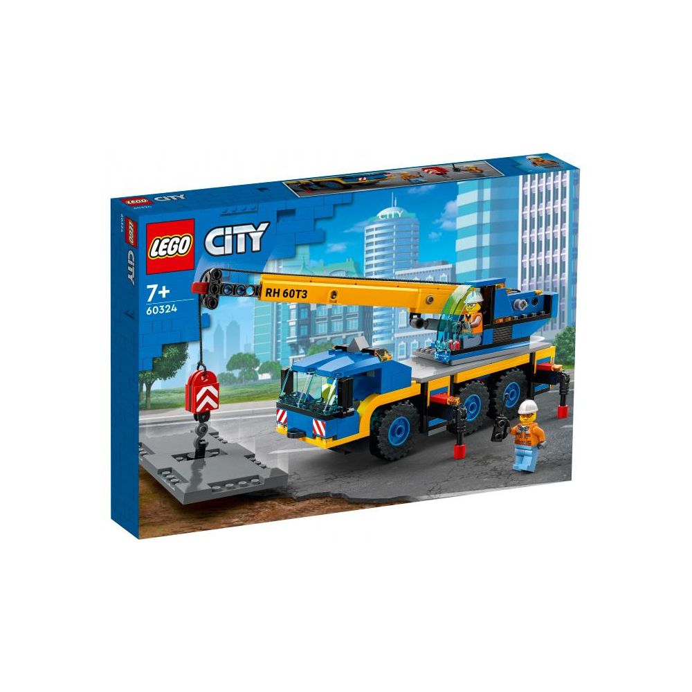 Конструктор Lego City Great Vehicles Mobile Crane (60324) City Great Vehicles Mobile Crane (60324) - фото 1