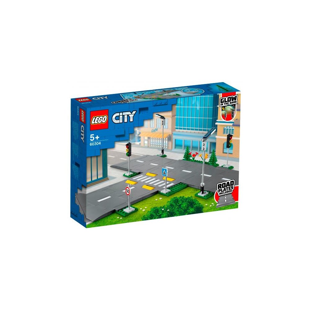Конструктор Lego City Town Road Plates (60304)