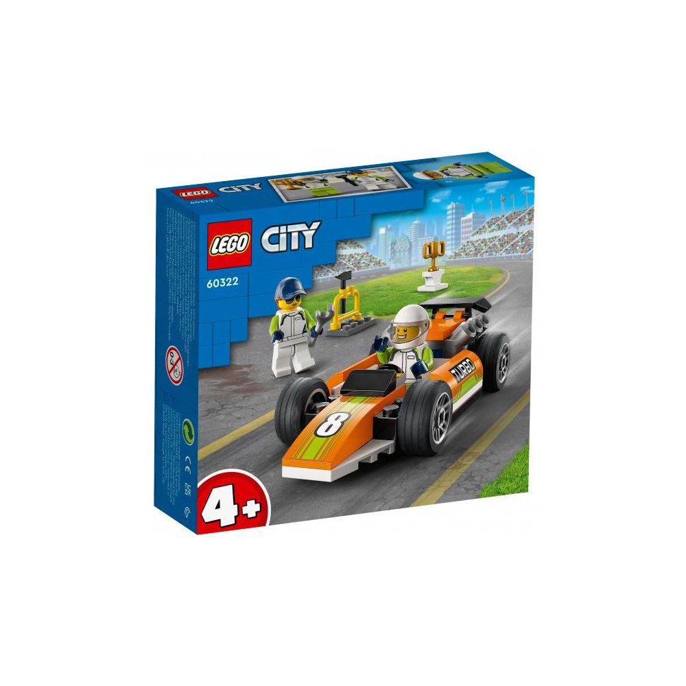Конструктор Lego City Гоночный автомобиль (60322) City Гоночный автомобиль (60322) - фото 1