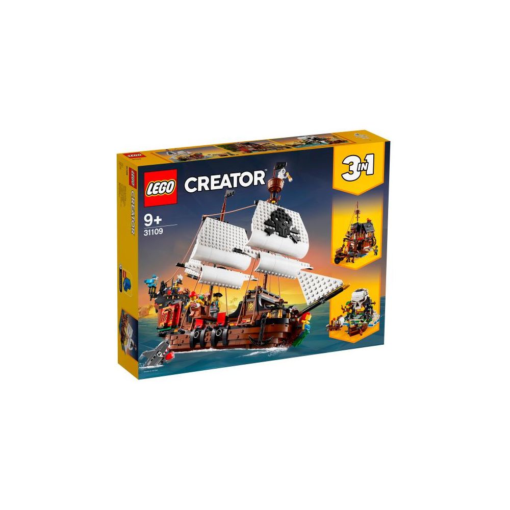 Конструктор Lego Creator Пиратский корабль (31109) Creator Пиратский корабль (31109) - фото 1