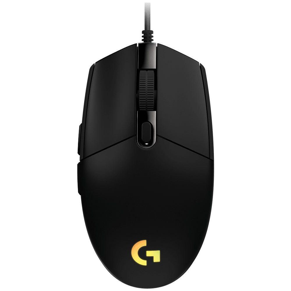 

Мышь проводная Logitech, Чёрный, G102 LightSync чёрный