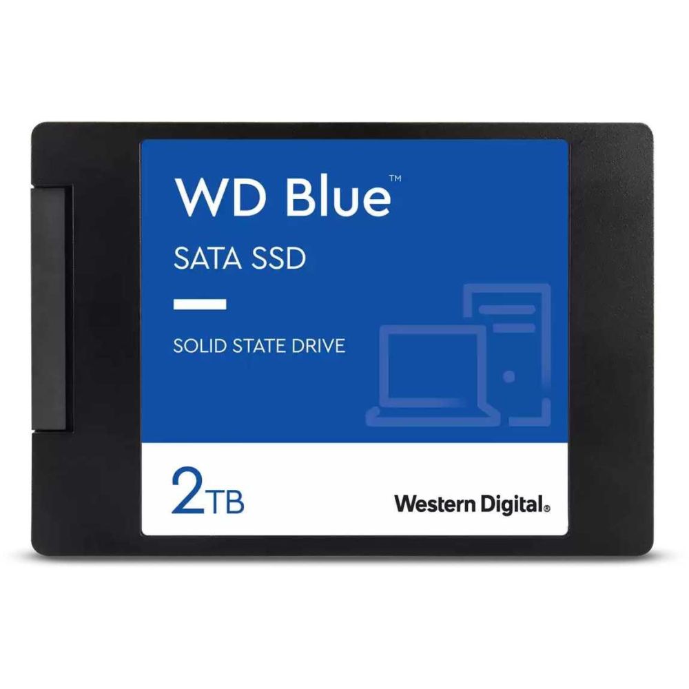 Твердотельный накопитель SSD WD SATA III 2Tb WDS200T2B0A Blue 2.5