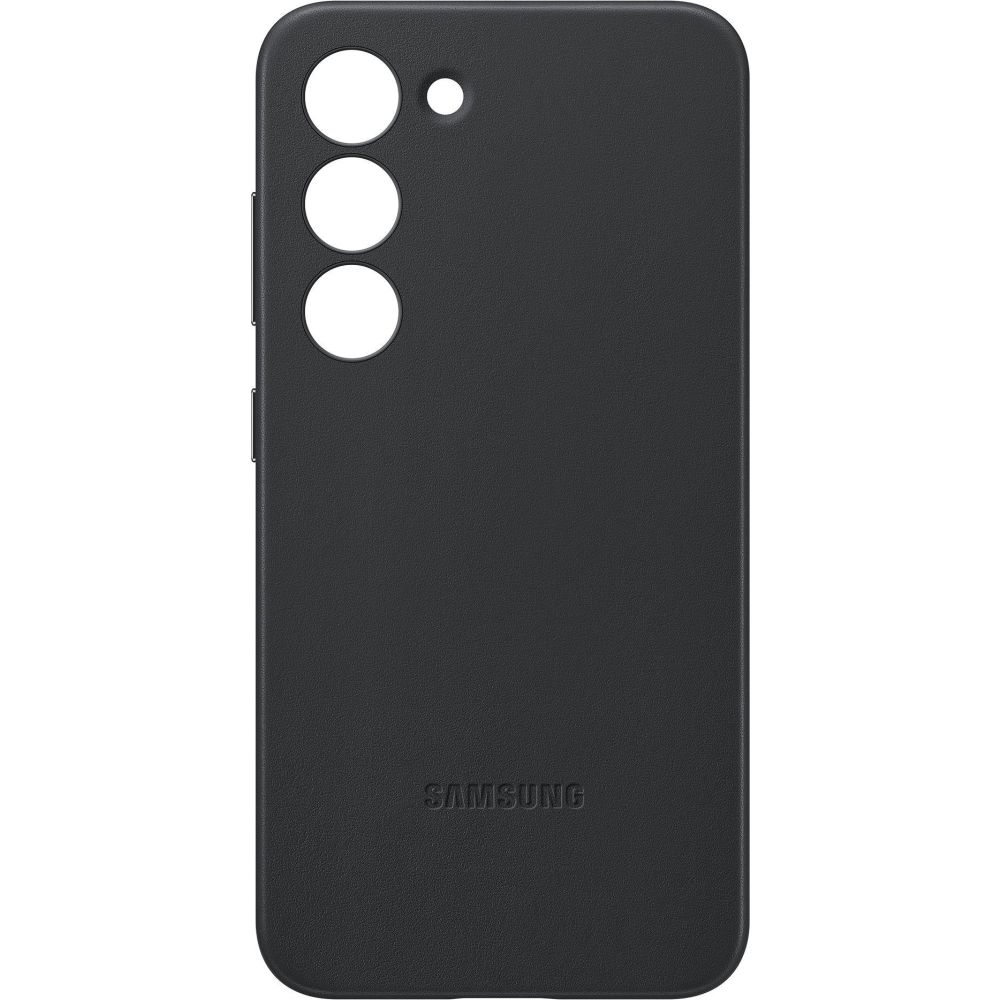 

Чехол для телефона Samsung, для Samsung Galaxy S23 Leather Case черный (EF-VS911LBEGRU)