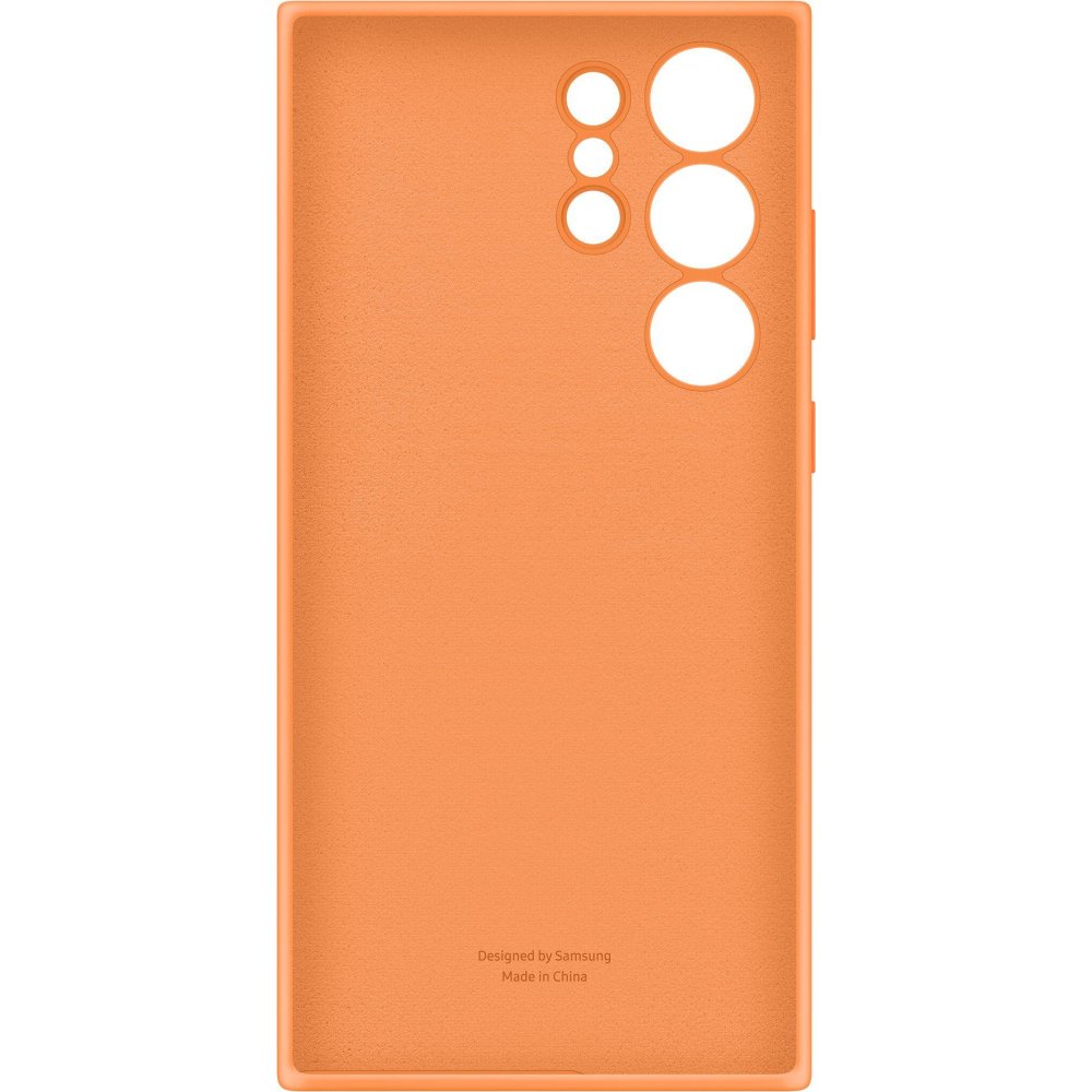 

Чехол для телефона Samsung, для Samsung Galaxy S23 Ultra Silicone Case оранжевый (EF-PS918TOEGRU)