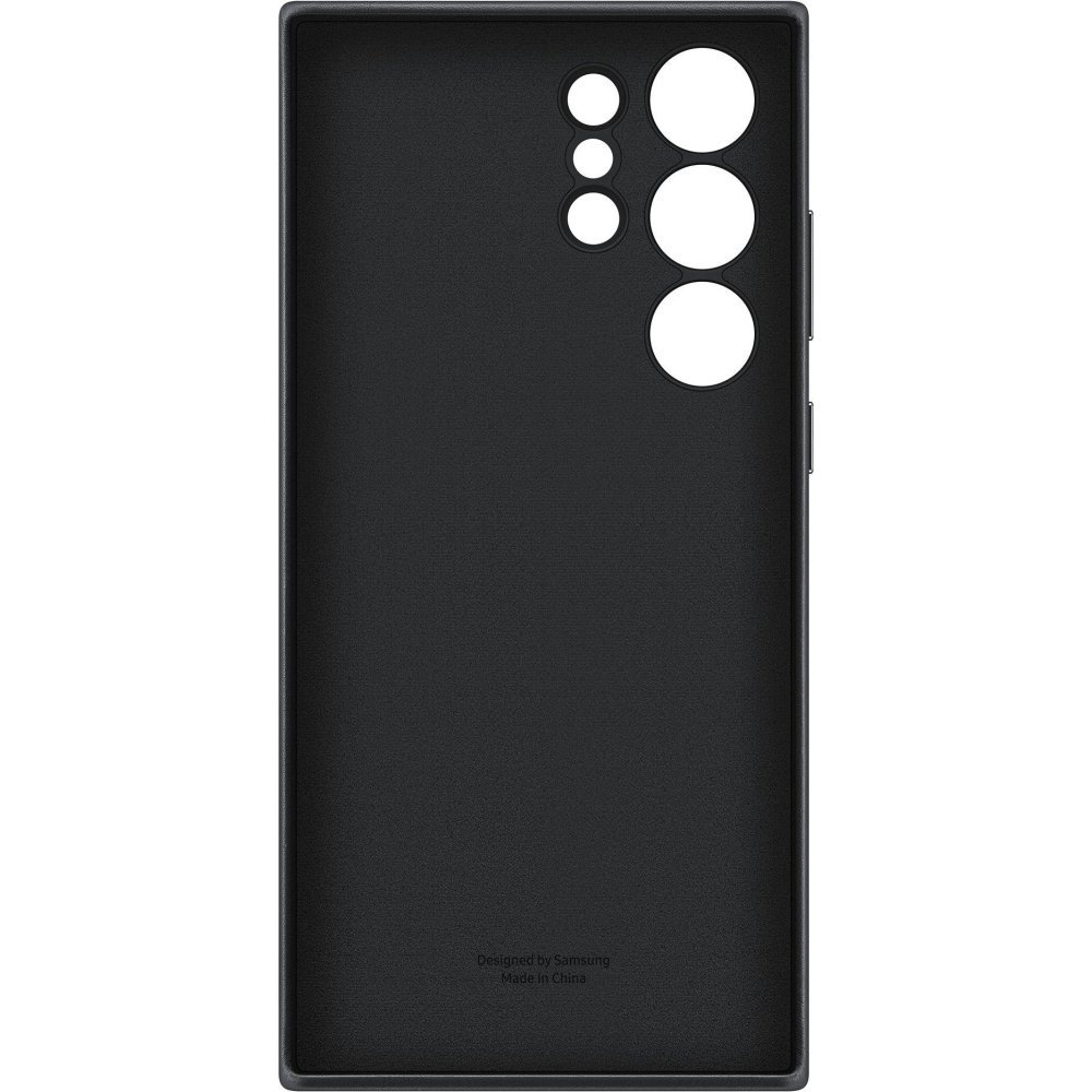 Чехол для телефона Samsung для Samsung Galaxy S23 Ultra Leather Case черный (EF-VS918LBEGRU) для Samsung Galaxy S23 Ultra Leather Case черный (EF-VS918LBEGRU) - фото 1
