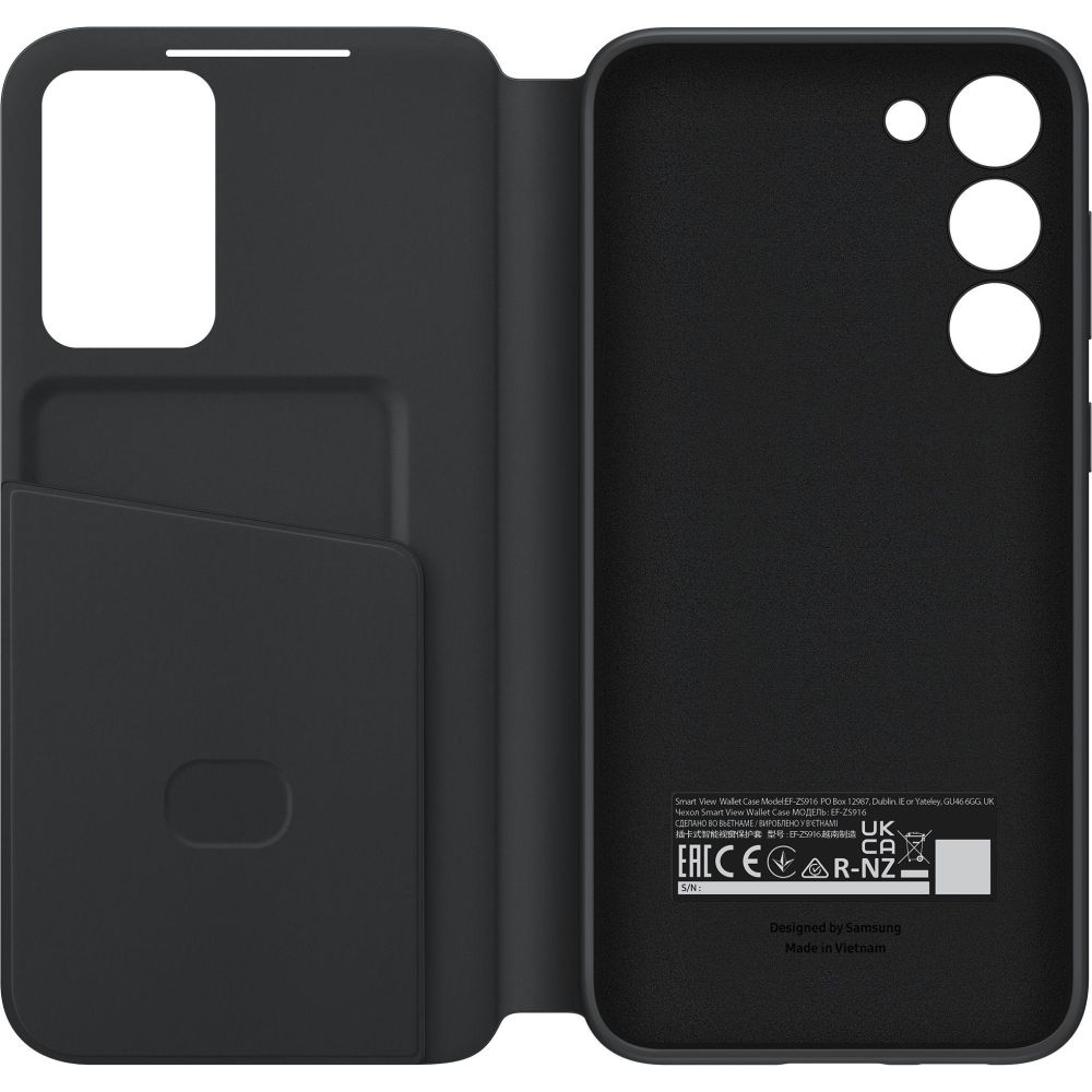 

Чехол для телефона Samsung, для Samsung Galaxy S23+ Smart View Wallet Case (EF-ZS916CBEGRU)