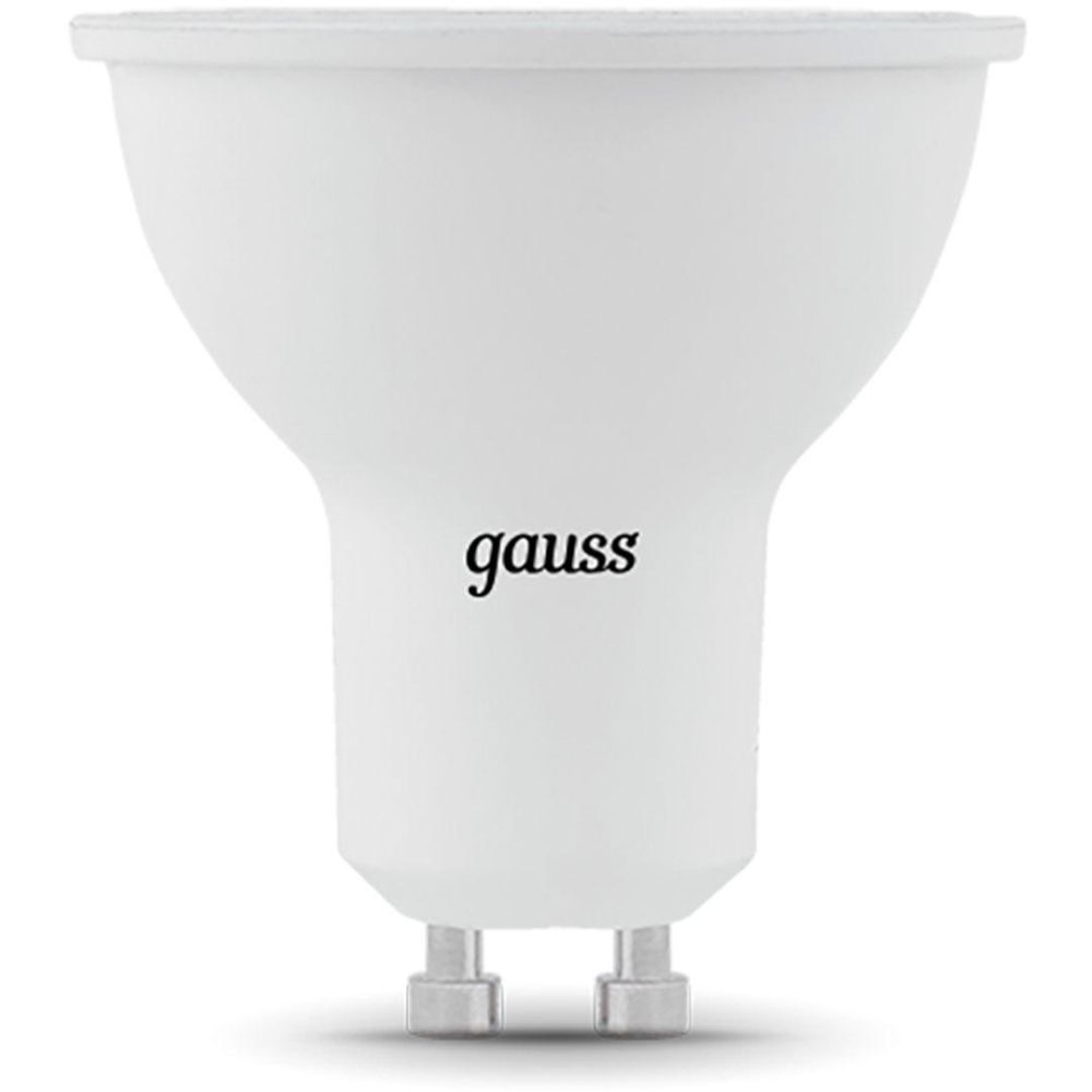 Лампа светодиодная Gauss Black 5Вт цок. GU10 (101506105)