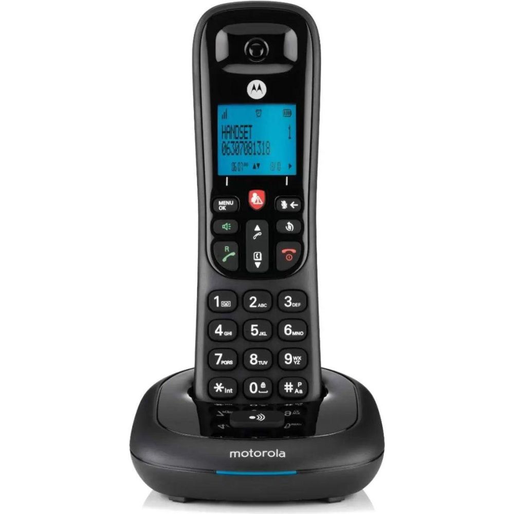 

Dect телефон Motorola, Чёрный, CD4001 чёрный