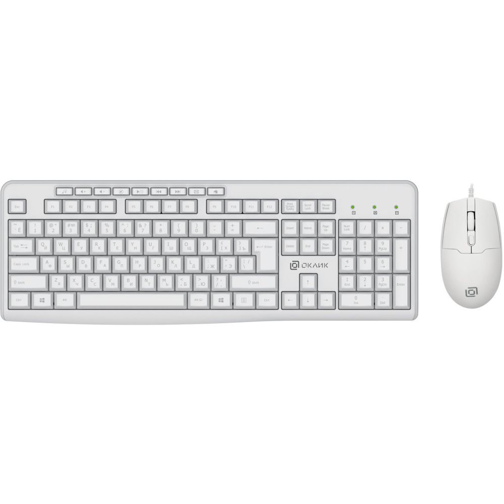 Комплект клавиатура и мышь Oklick S650 - фото 1