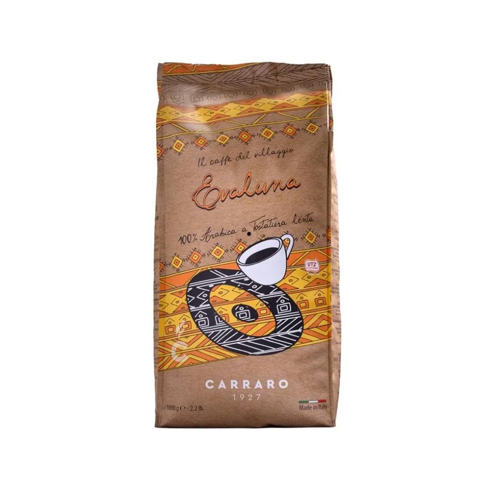 Кофе зерновой Carraro EVALUNA 1000г EVALUNA 1000г. - фото 1
