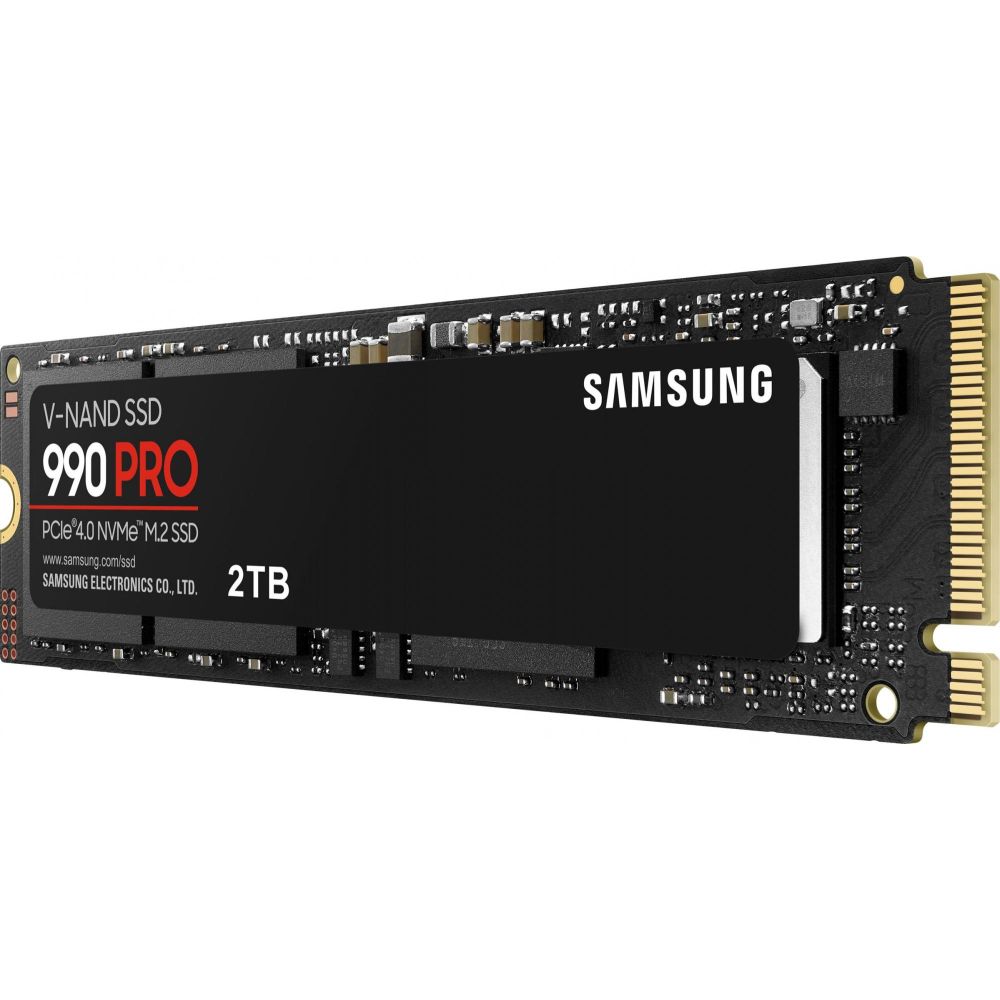 SSD M.2 накопитель Samsung PCI-E 4.0 x4 990 Pro 2Tb (MZ-V9P2T0B/AM) PCI-E 4.0 x4 990 Pro 2Tb (MZ-V9P2T0B/AM) - фото 1