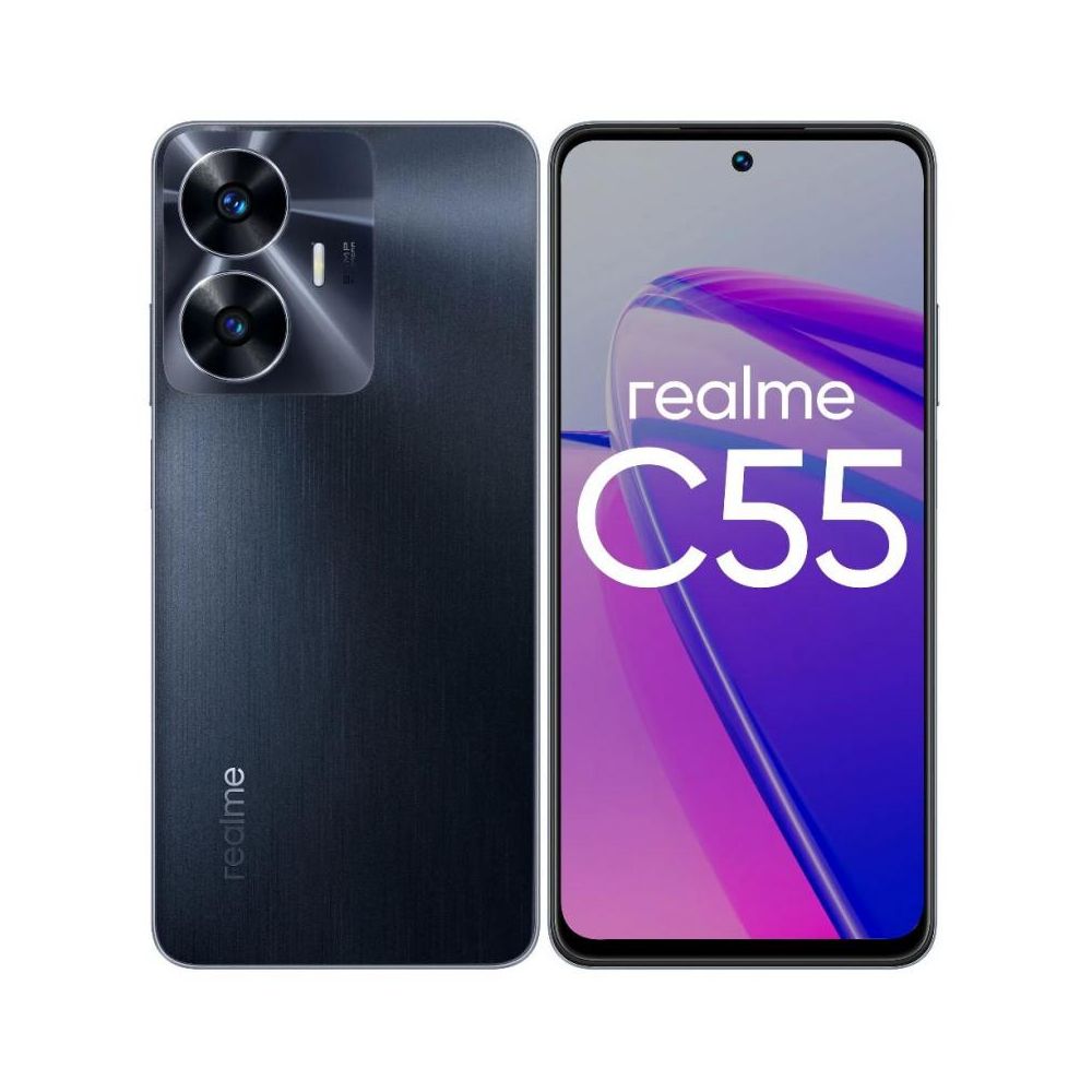 

Смартфон Realme, Чёрный, C55 128Gb чёрный