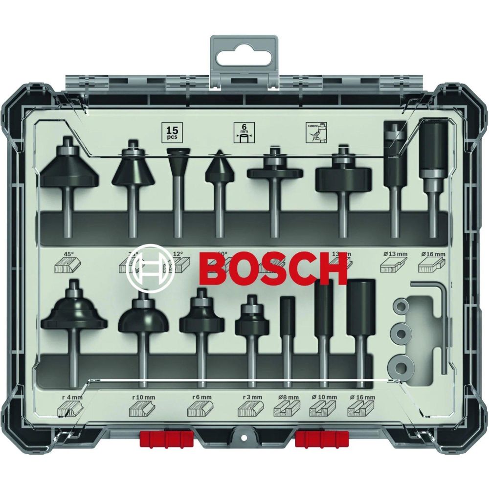 Набор фрез Bosch 2607017471