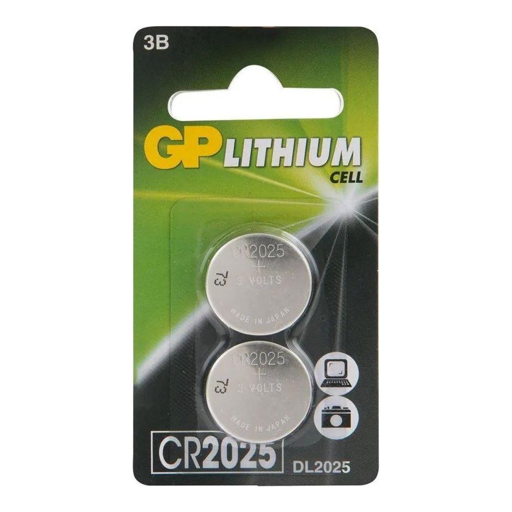 Батарейка GP Lithium CR2025 (2шт)