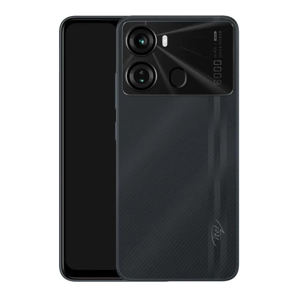 Смартфон Itel P40 4/128Gb чёрный P40 4/128Gb чёрный - фото 1