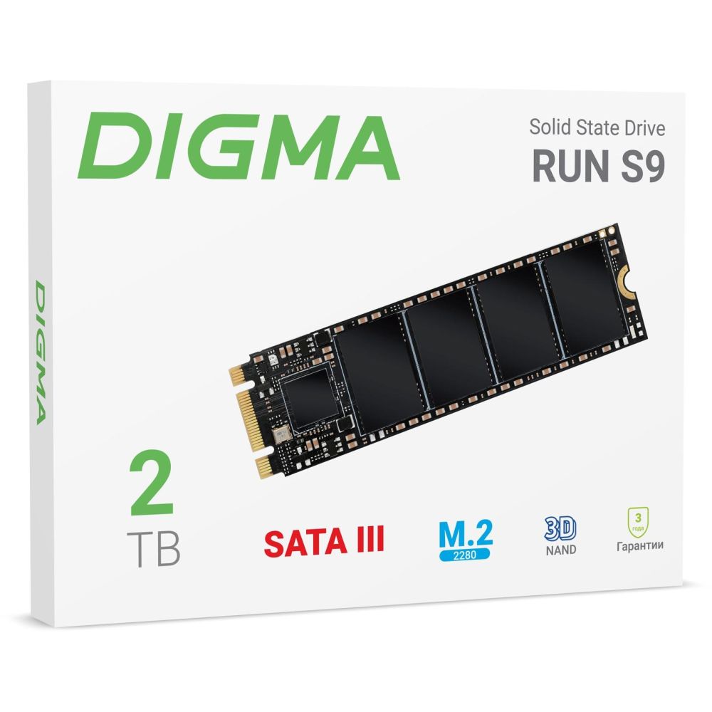 

SSD M.2 накопитель Digma, DGSR1002TS93T