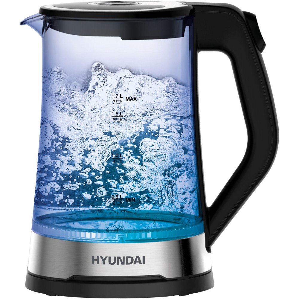 Электрический чайник Hyundai HYK-G3401 - фото 1