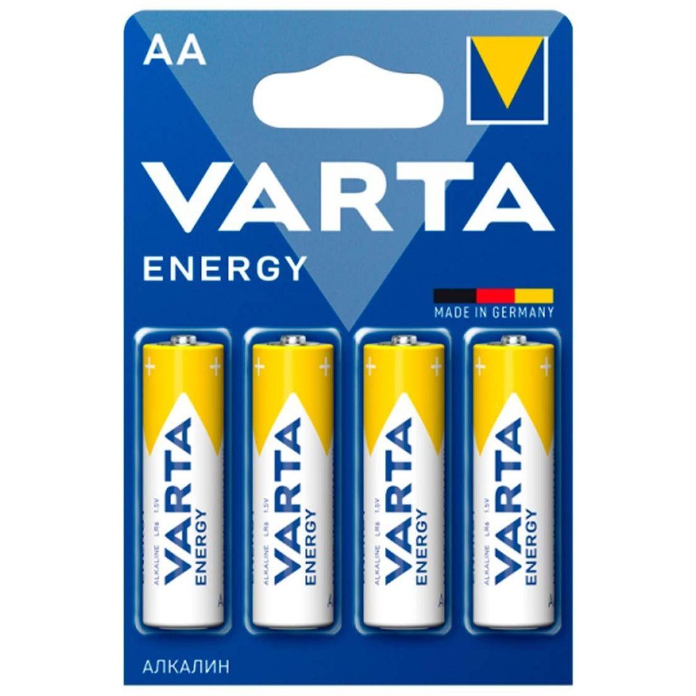 Батарейка Varta Energy LR6 AA (4шт) Energy LR6 AA (4шт) - фото 1