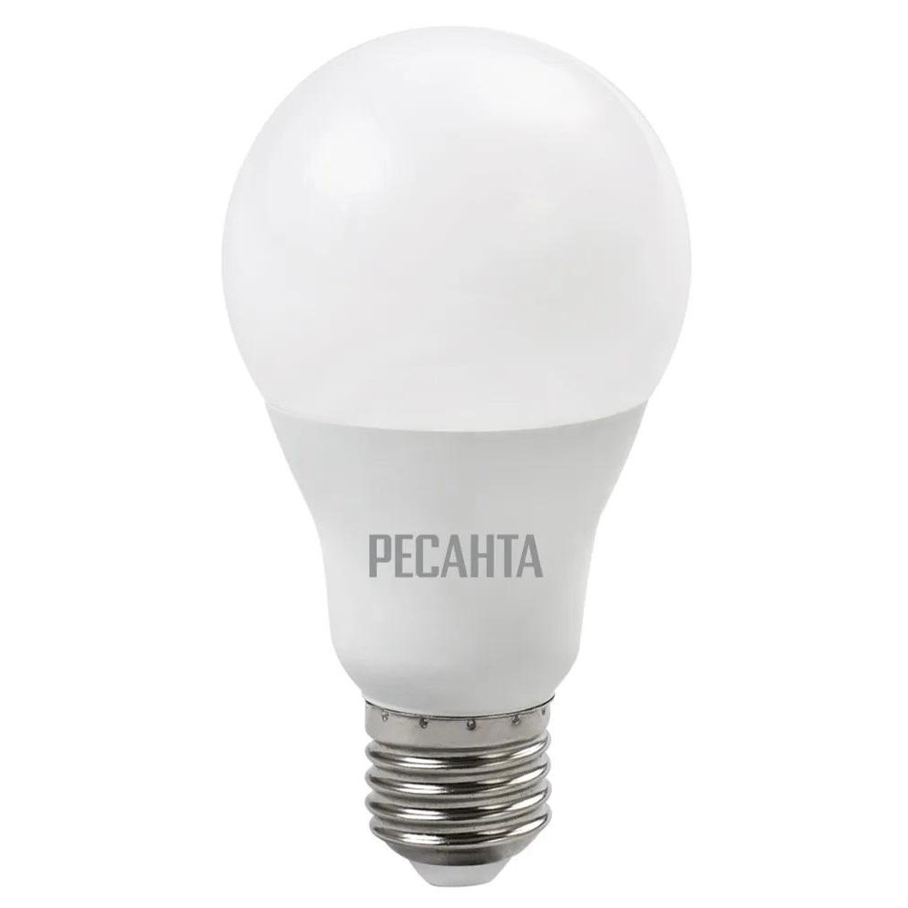 

Лампа светодиодная Ресанта, LL-R-A65-15W-230-4K-E27