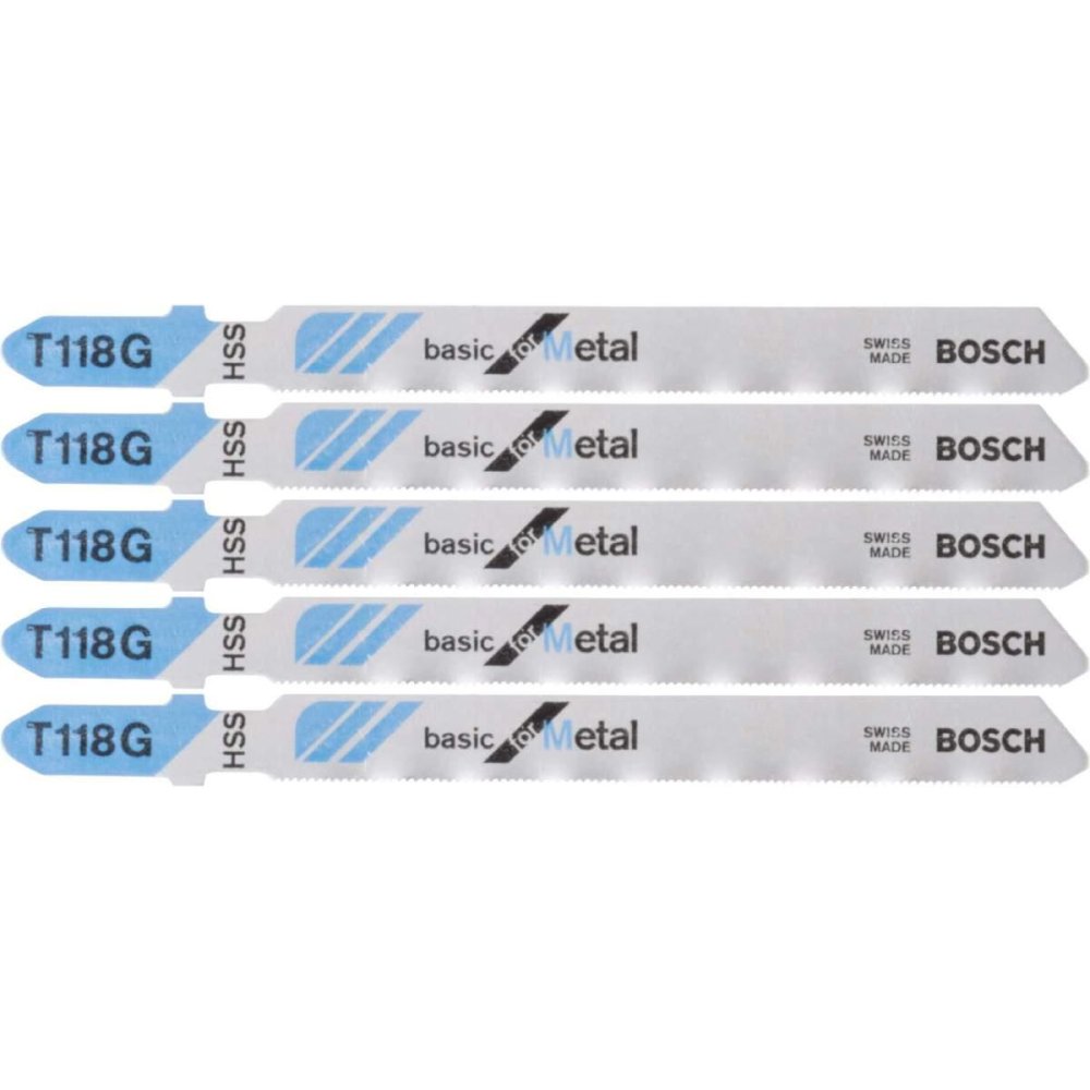 Набор пилок для лобзика Bosch T 118 G