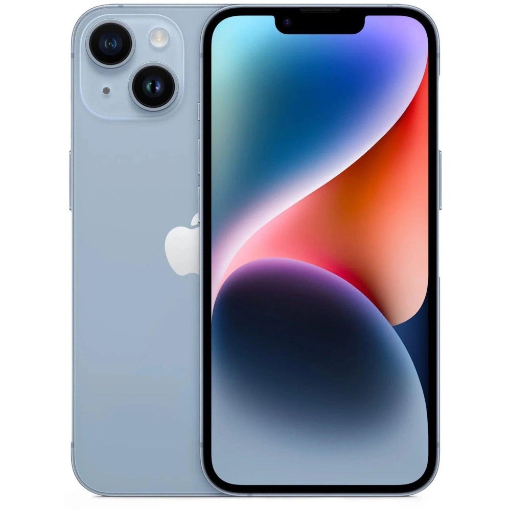 Смартфон Apple iPhone 14 128Gb голубой - фото 1