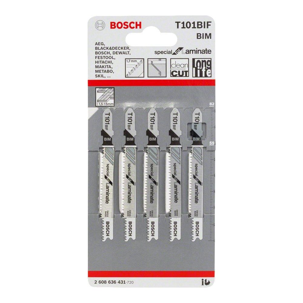 Набор пилок для лобзика Bosch 2608636431