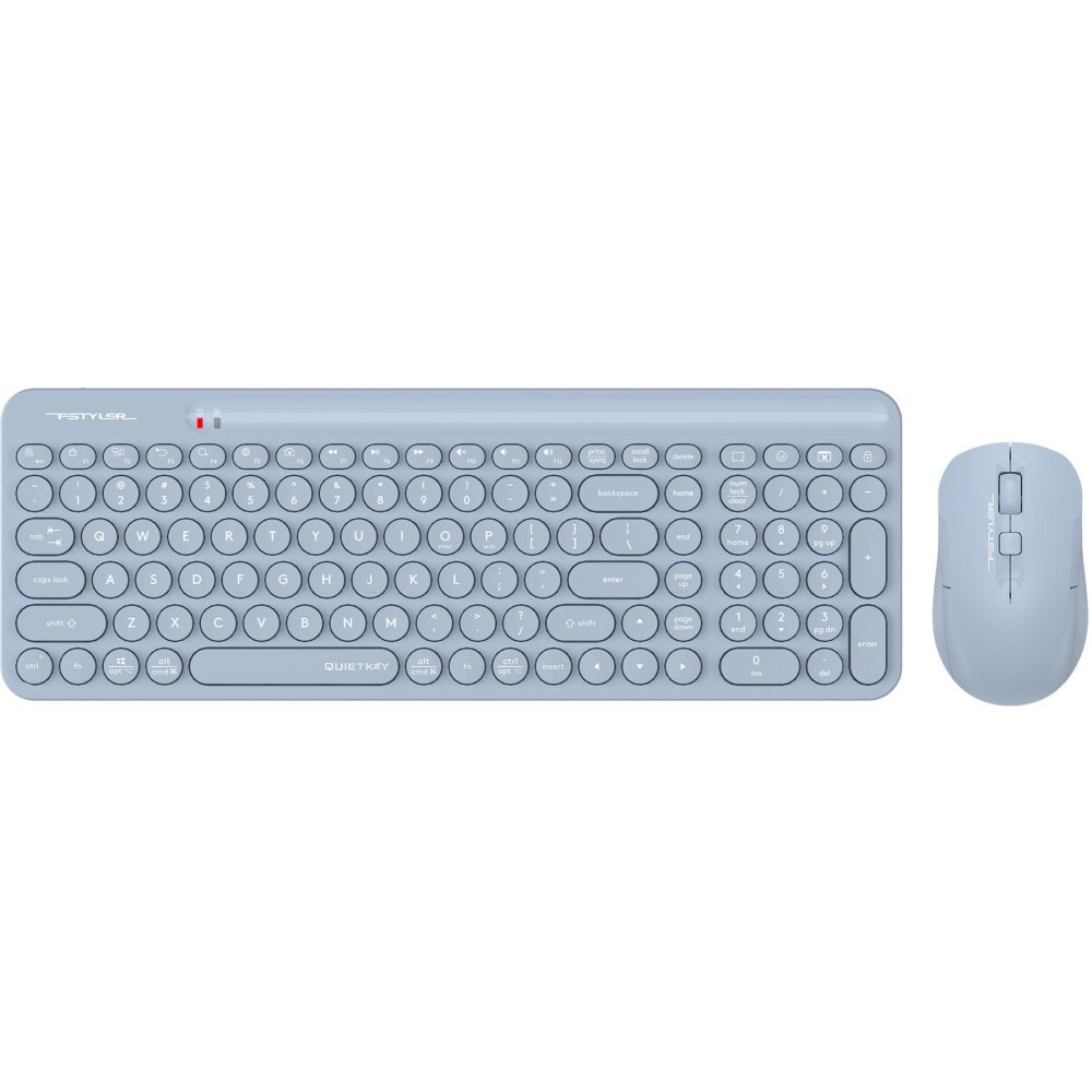 Комплект клавиатура и мышь A4Tech Fstyler FG3300 Air - фото 1