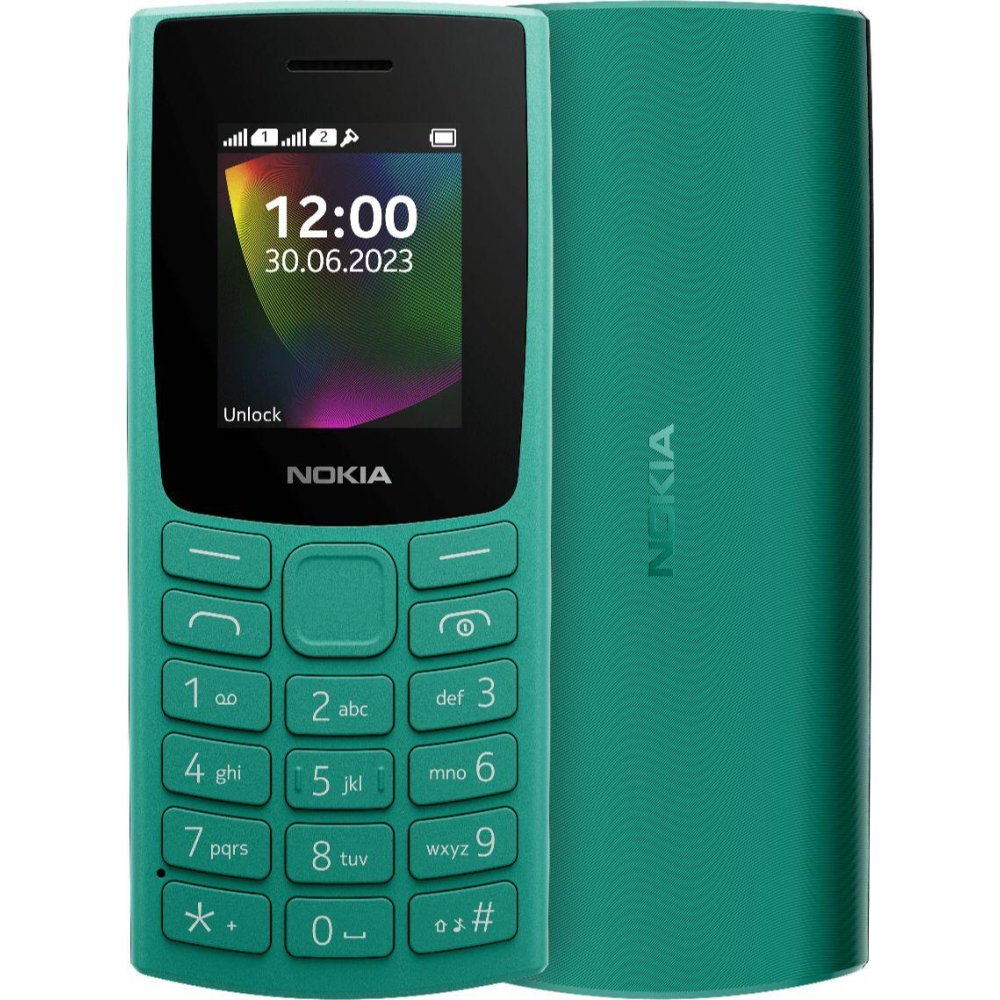 Мобильный телефон Nokia 106 DS зелёный
