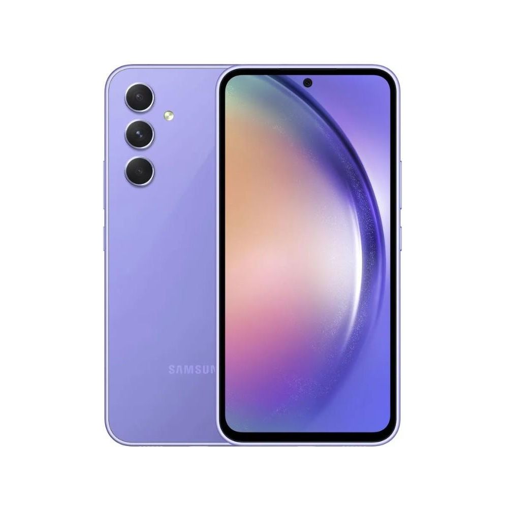 Смартфон Samsung Galaxy A54 5G 8/256Gb фиолетовый Galaxy A54 5G 8/256Gb фиолетовый - фото 1
