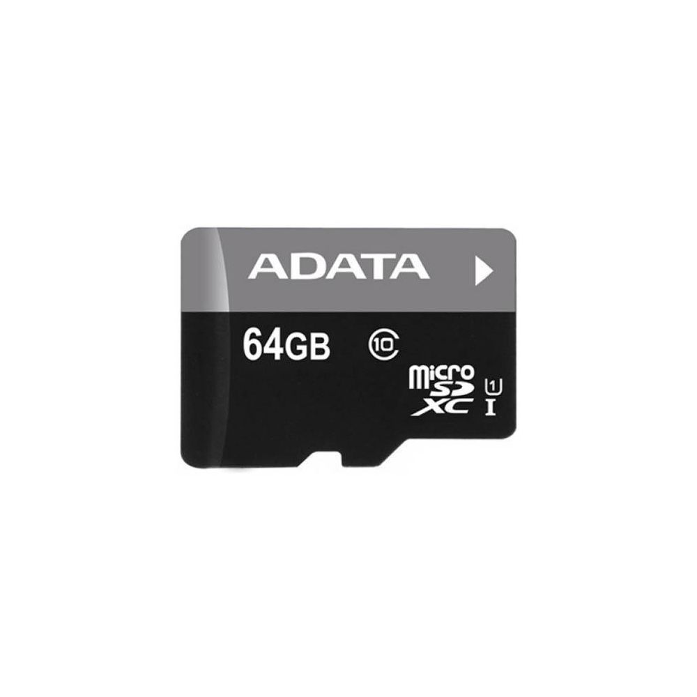 

Карта памяти A-Data, microSDHC 64Gb Class10 A-Data (AUSDX64GUICL10-RA1)