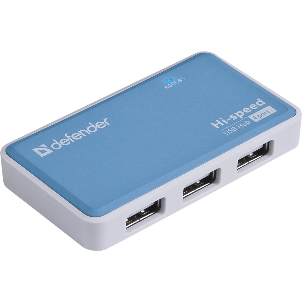 USB-концентратор Defender Quadro Power 83503, 4 порта