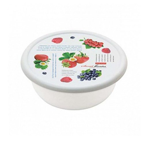 

Миска ПластТим, PT2450 Berry с крышкой 1,2л